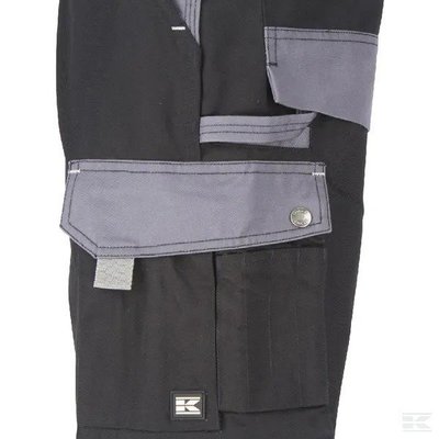 VETEMENTS EPI PLS* - EPI* - Pantalon de travail noir/gris taille S