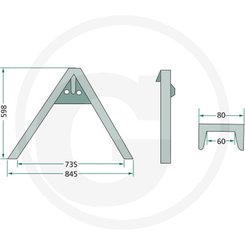 ATTELAGE PLS* - ATTELAGE* - Triangle d'attelage