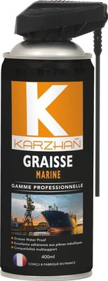CHIMIE PLS* - AEROSOL* - AEROSOL KARZHAN 400ML GRAISSE MARINE