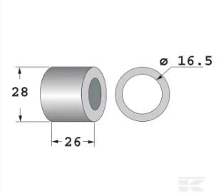 Pièces - BROYAGE - Entretoise DB 14 p/ Berry