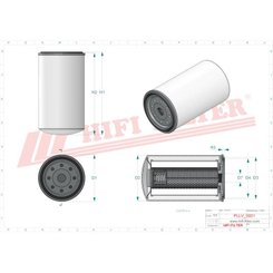 PIECES TRACTEUR PAG* - FILTRATION* - FILTRE A HUILE