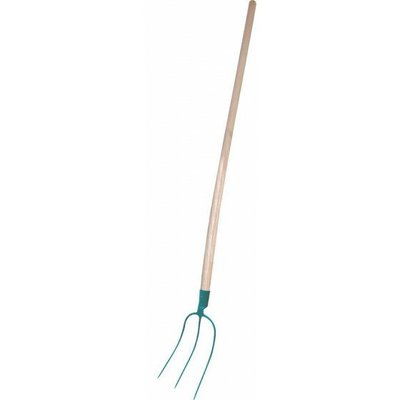 BRICOLAGE JARDINAGE PLS* - DIVERS* - Fourche a foin 3 dents avec manche 130cm Forge de Magne