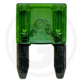 ELECTRICITE ECLAIRAGE PLS* - ELECTRICITE ECLAIRAGE* - Fusibles mini plats 30A DIN 72 581, vert