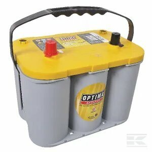 BATTERIE PLS* - AGRI* - Batterie optima jaune 12V 55Ah 765A AGM