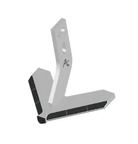 PIECES USURES AGRI PAG* - CARBURE* - SOC DE BINEUSE TYPE CARRE - Largeur 200mm AgriCarb