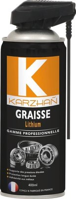 OUTILLAGE PLS* - ELECTROPORTATIF* - AEROSOL KARZHAN 400ML GRAISSE LITHIUM