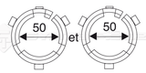 BAGUE TYP W D58