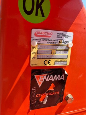 Herse rotative MASCHIO GASPARDO DOMINATOR DM 4000 + ROULEAU PACKER Ø 500