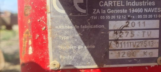 Gyrobroyeur Silofarmer BS 275 - 4