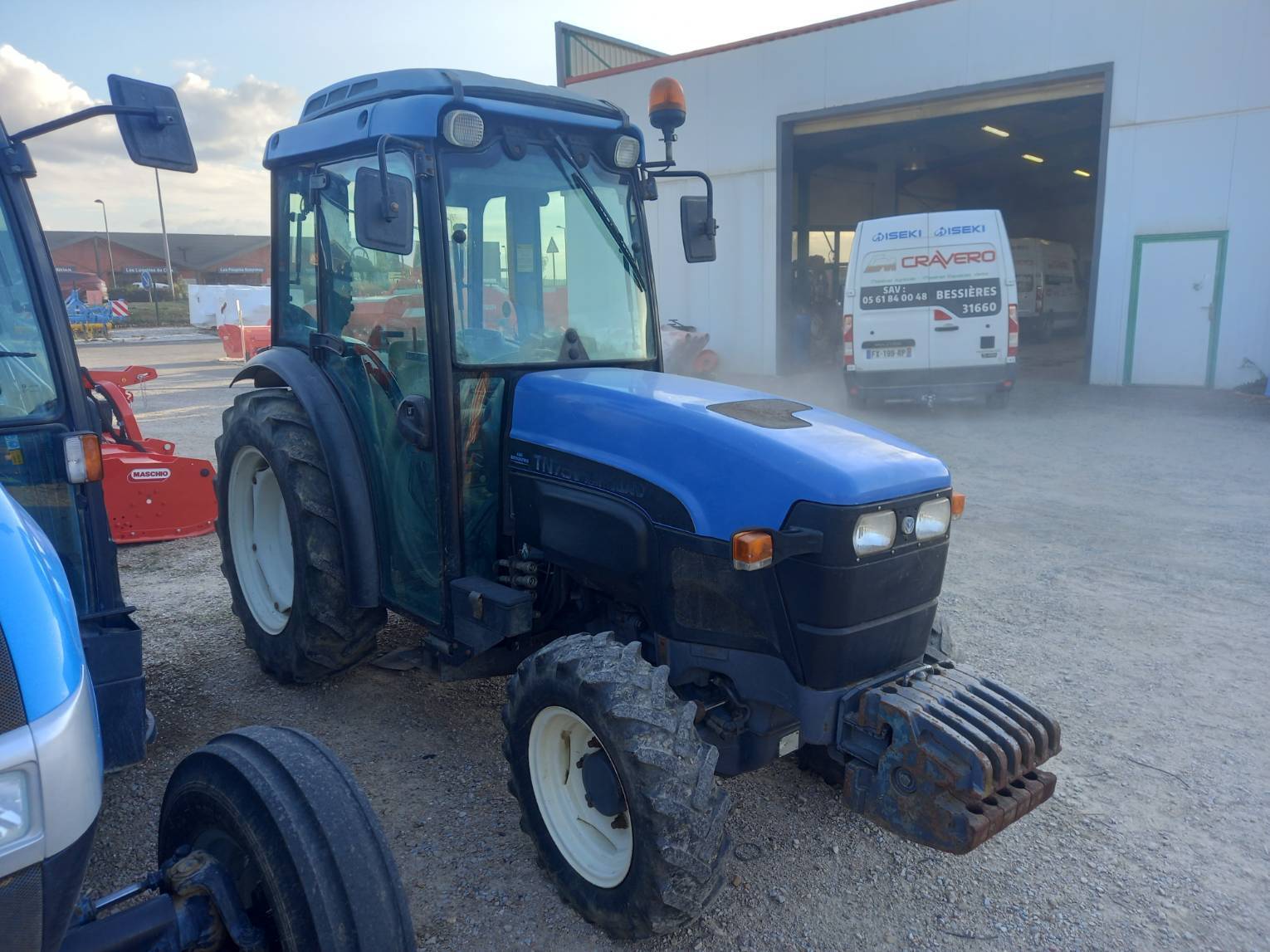 Tracteur agricole Tracteur agricole New Holland TN75 F