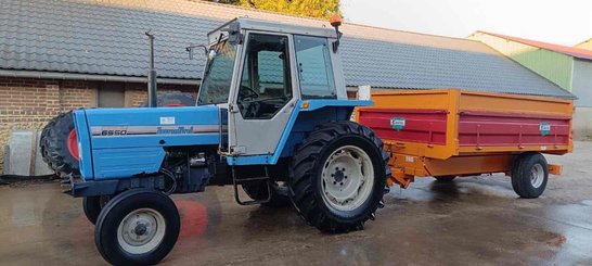Tracteur agricole Landini 6550 - 1